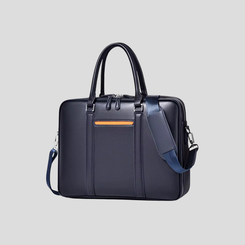 Premium Navy Blue Laptop Bag